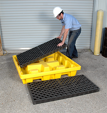 Remove grate sections